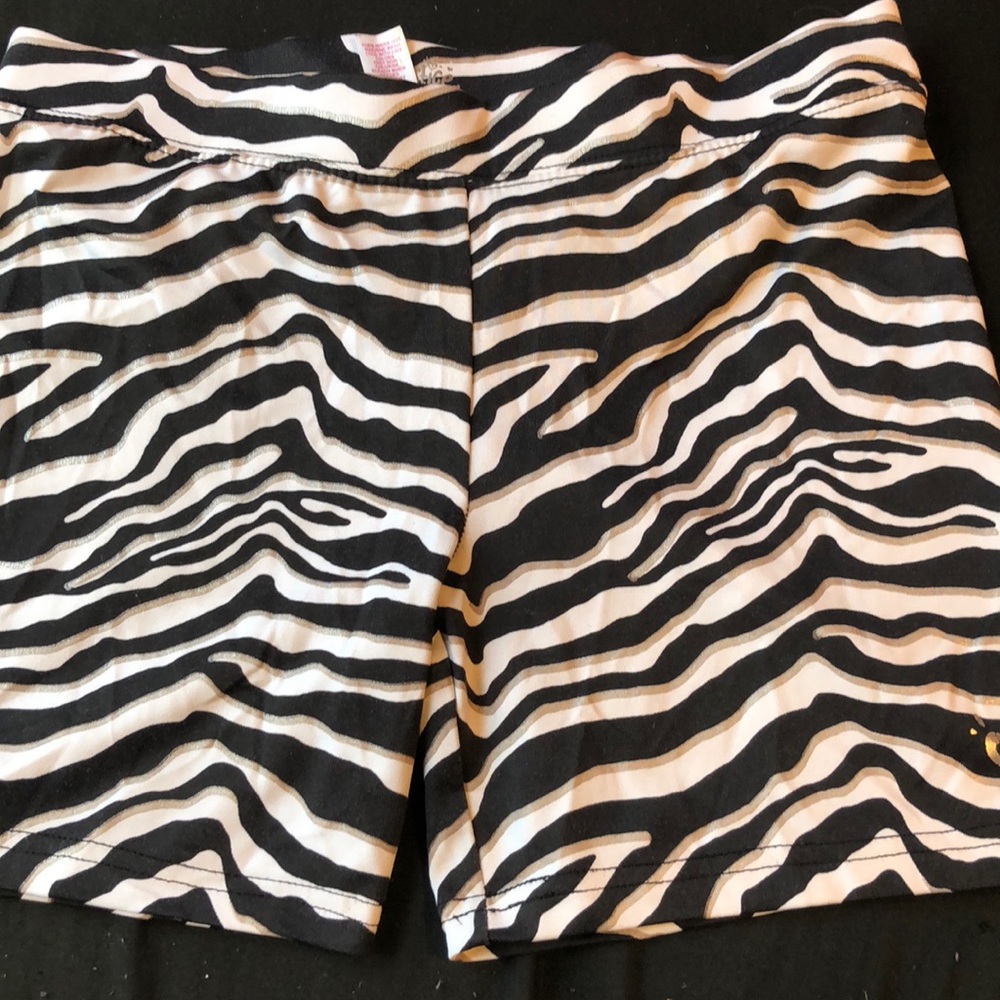 Justice SpanxShorts Zebra